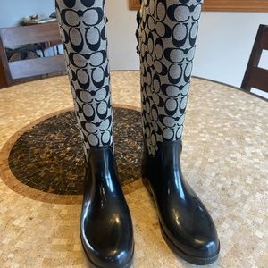 Coach rainboots